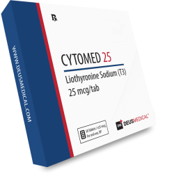 CYTOMED 25 (LIOTHYRONINE SODIUM (T3))