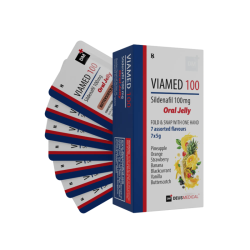 VIAMED 100 (SILDENAFIL CITRATE) - ORAL JELLY