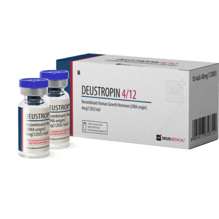 DEUSTROPIN 4/12 HGH 120IU (SOMATROPIN) HORMONE IN VIALS