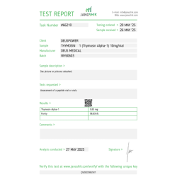 THYMOSIN Α1 (THYMOSIN ALPHA-1)