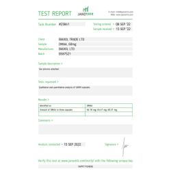 DMAA (PRE-WORKOUT BOOSTER)